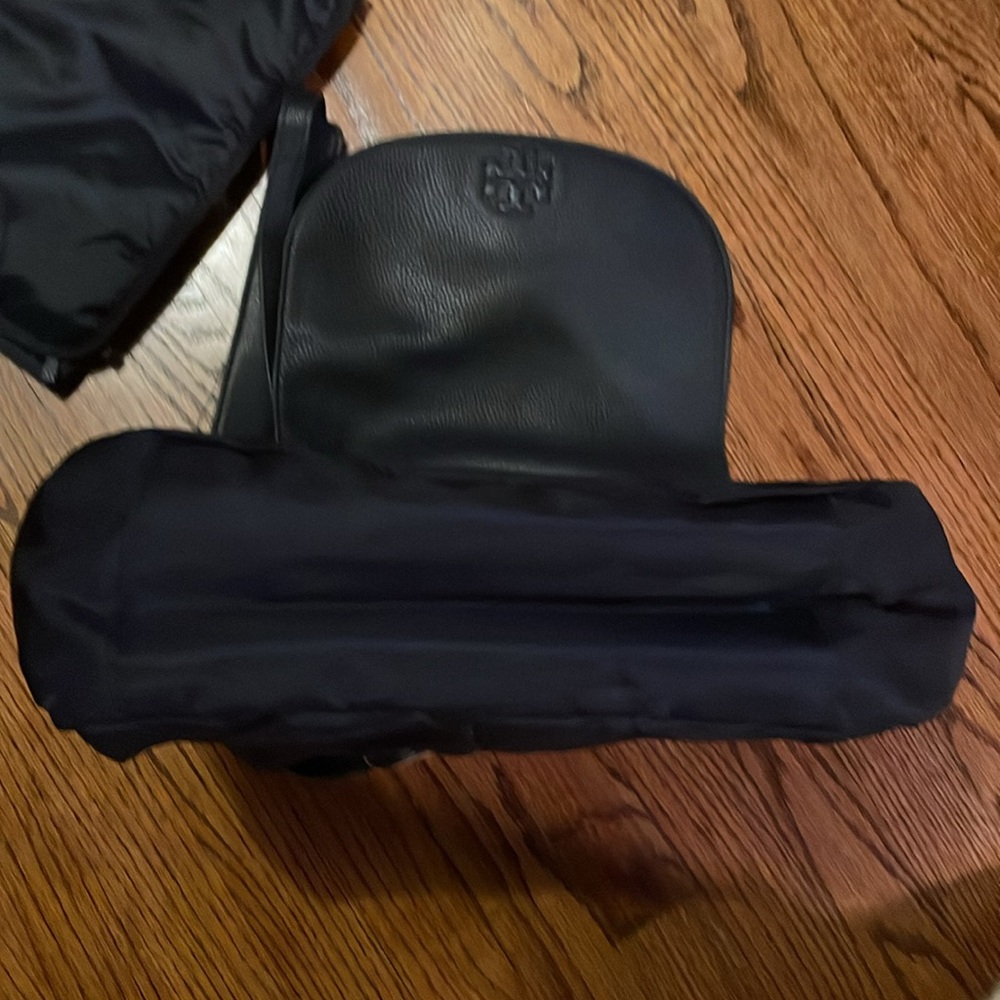 Like new Tory Burch nylon + leather diaper bag w/changing pad - Picture 6 of 6